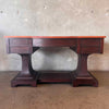 1920s Peck & Hills Solid Wood Desk