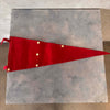 Vintage Red 'Long Beach, CA' Pennant