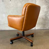 1970s Leather Office Chair