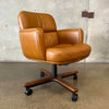 1970s Leather Office Chair