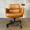 1970s Leather Office Chair