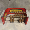 Antique Educational Nine Pins Toy
