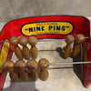 Antique Educational Nine Pins Toy