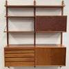 Teak Cado Wall Unit 2-Bay by Poul Cadovius - Denmark -HOLD