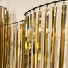 1987 Curtis Jere Kinetic Wave Brass Wall Sculpture - Signed