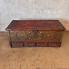 Antique Zanzibar Dowry Chest w/ Five (5) Drawers and Secret Drawer