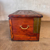 Antique Zanzibar Dowry Chest w/ Five (5) Drawers and Secret Drawer