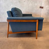 West Elm Leon Wood Frame Loveseat