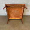 Mid Century Square Walnut Coffee Table