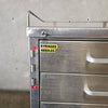 Vintage Stainless Steel Rolling Medical Cabinet