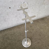 Vintage Pharmacy / Pastry Metal and Glass Riser