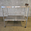 Vintage Stainless Steel Rolling Medical Table