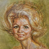 1969 Beautiful Blonde Original Oil on Canvas by Artis Lane