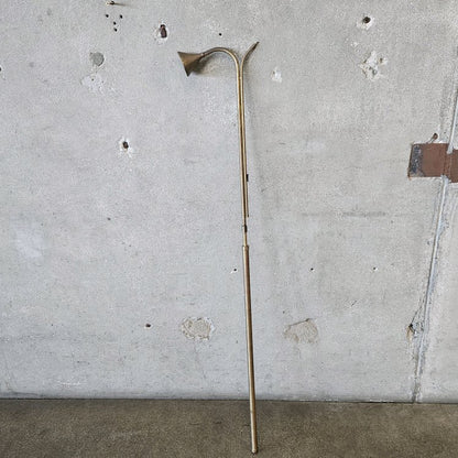 Vintage Sanctuary Brass Candlelighter with Bell Snuffer