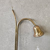 Vintage Sanctuary Brass & Wood Candlelighter w Bell Snuffer