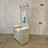 1880s Refurbished Eastlake Mirrored Dresser with Marble Top