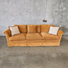 Vintage Cotton Corduroy Sofa in Cinnamon