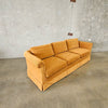 Vintage Cotton Corduroy Sofa in Cinnamon