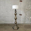 Vintage Boho Moroccan Metal Floor Lamp