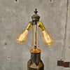 Vintage Boho Moroccan Metal Floor Lamp