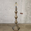 Vintage Boho Moroccan Metal Floor Lamp