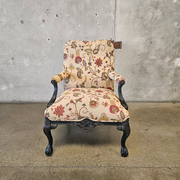 Ethan Allen Upholstered Fauteuil Chair #1