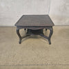 Vintage 1940s Dark Real Wicker Low Table #2