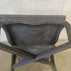 Vintage 1940s Dark Real Wicker Low Table #2