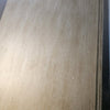 Contemporary Demilune Wood Cabinet