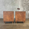 Mid Century Modern Walnut Night Stands by Guild of California