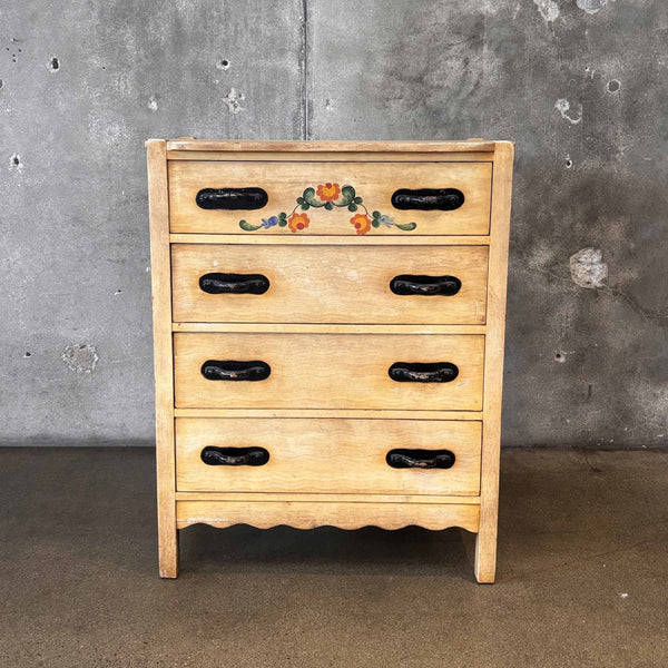 1930s Monterey Furniture Dresser - Straw Finish