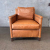 Crate and Barrel Trevor Leather Chair