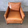 Crate and Barrel Trevor Leather Chair