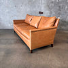 Crate & Barrel Trevor Leather Sofa
