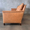 Crate & Barrel Trevor Leather Sofa