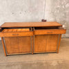 Mid Century Modern Wood Credenza