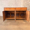 Mid Century Modern Wood Credenza
