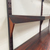 Cado Wall Unit Rosewood Two-Bay Bookcase by Poul Cadovius