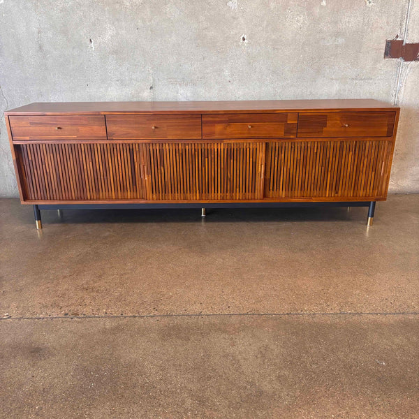 SoHo High TV Console Acacia Wood
