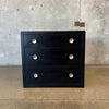 1940s Metal Art Deco Three (3) Drawer Dresser