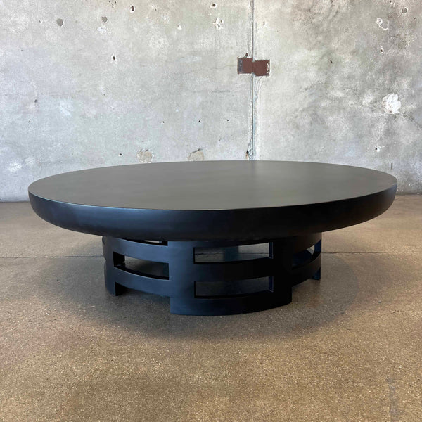 Kittinger Lotus Coffee Table in Black Lacquer