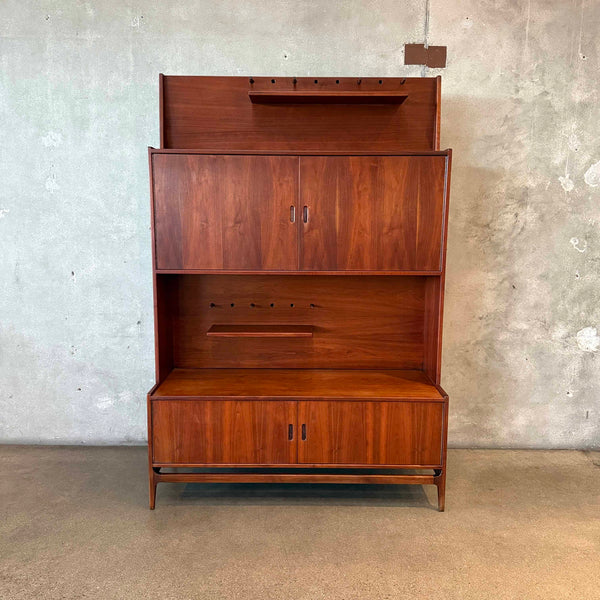 Display, Storage Hutch In Walnut Rosewood Pulls For Glenn Of CA