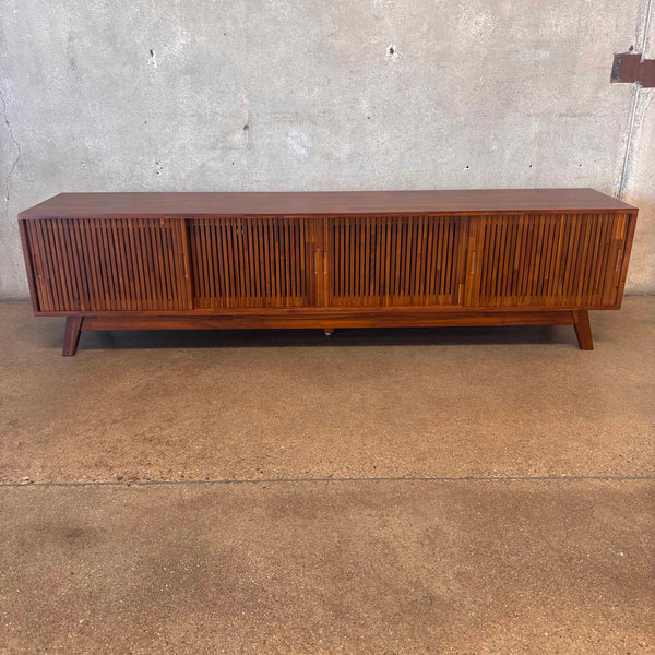 Burton Media Console Acacia Wood