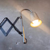 Solid Steel Studio Crafted Wall Mount Scissor Lamp