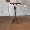 Tall California Tile Table With Iron Base