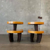 Mid Century Modern Biomorphic Side Tables