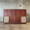 Mid Century Modern Walnut Stereo Cabinet