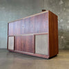 Mid Century Modern Walnut Stereo Cabinet