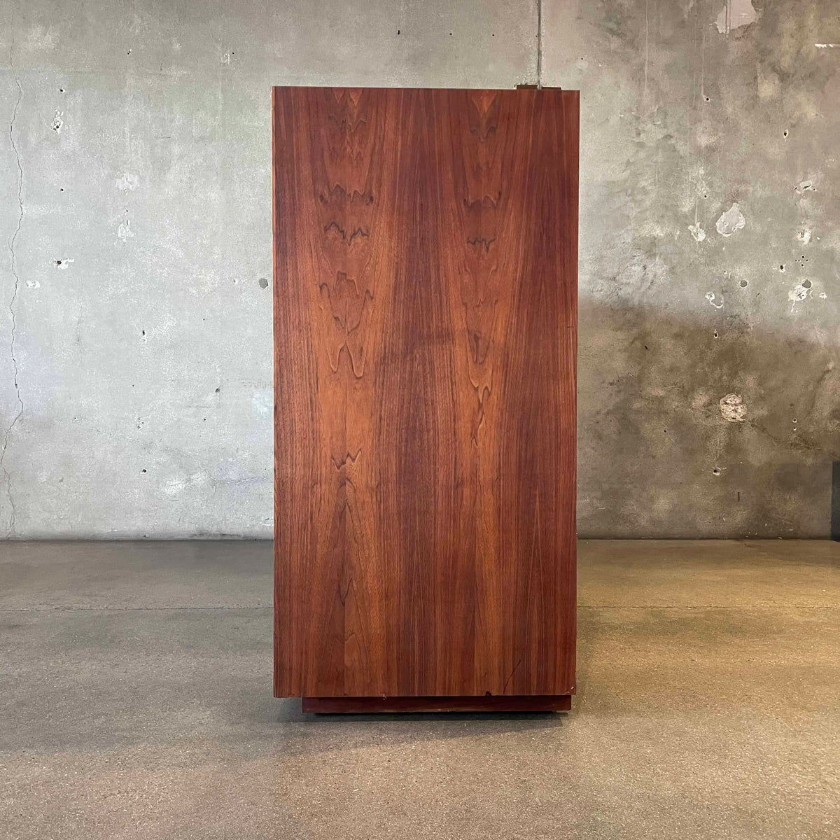 Mid Century Modern Walnut Stereo Cabinet