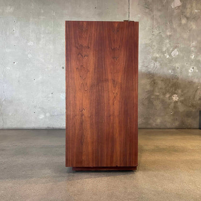 Mid Century Modern Walnut Stereo Cabinet